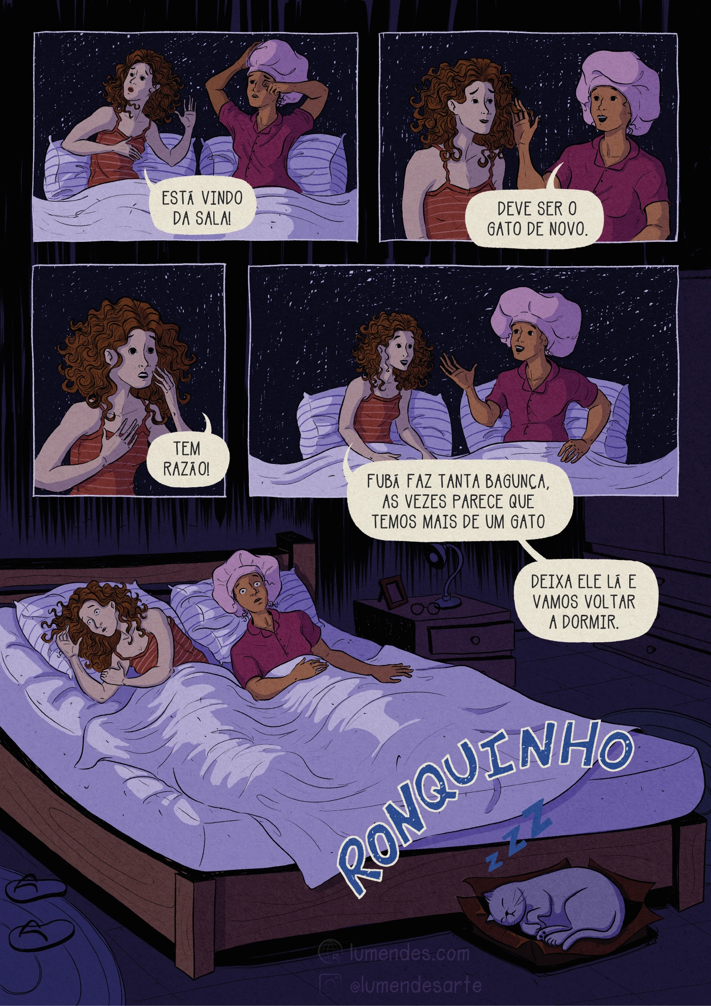 barulhos noturnos - HQ